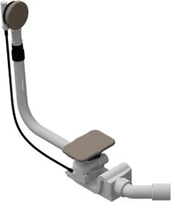 Obrázok produktu pre KALDEWEI odtoková a prepadová súprava KA 4060 pre kúpeľňovú vaňu warm grey 60 matná 687772040671