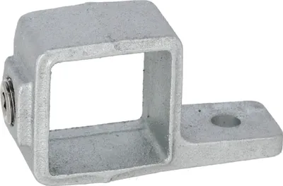 Produktbild von Rohrverbinder mit Flansch / Plattenhalter, für Quadratrohr 40 mm AVERDE