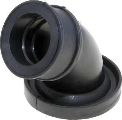 Image de Adaptateur en caoutchouc Polini à 360°, diamètre 25 mm, pour Yamaha Aerox 50 Cat à partir de l'année 2003, et pour Yamaha Aerox 50