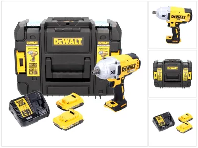 Produktbild von DeWalt DCF 899 D2 Akku Schlagschrauber 18 V 950 Nm 1/2" Brushless + 2x Akku 2,0 Ah + Ladegerät + TSTAK