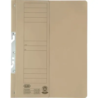 Produktbild von ELBA ELBA Einhakhefter DIN A4 250g/m² Karton chamois