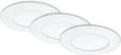 Produktbild von LED Einbauleuchte 3er Set 4000K Ø12cm 8W IP44 Kunststoff Weiß Briloner