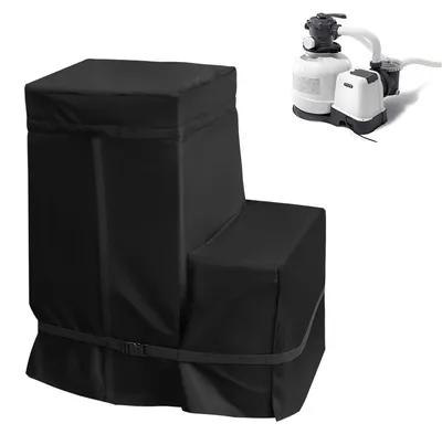 Produktbild von Abdeckplane für Poolpumpe, 64 x 61 x 71 cm, wasserdicht und UV-beständig