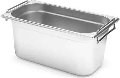 Produktbild von HENDI Gastronorm behälter 1/3 200 mm mit Griffen Budget Line