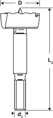 Zdjęcie produktu dla Bosch Forstner bit 14mm 2608577002