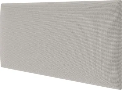 Obrázok produktu pre STEGU Čalúnený panel WANDPOLSTER vankúš čelo postele stena Gridia Strieborná šedá 60x30 cm