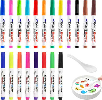 Obrázek produktu pro Vodouředitelné fixy, 20 kusů, pro děti, pro kreativní malířské projekty