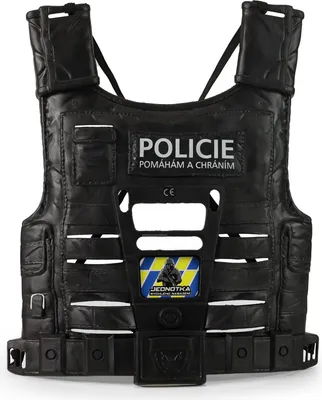 Immagine prodotto di Gilet della polizia RAPPA con iscrizioni e accessori cechi