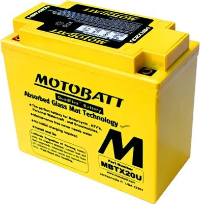 Immagine prodotto di Batteria ricaricabile MOTOBATT MBTX20U