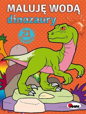 Immagine prodotto di ISBN Maluję wodą Dinozaury, Polski, Broszurowa okładka, 20 stron(y)