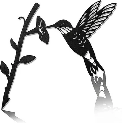 Produktbild von Metall Vogel Dekoration für Garten und Baum - Gartenschmuck Ornament