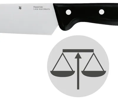 Produktbild von WMF Vespermesser 10 cm Classic Line, Küchenmesser