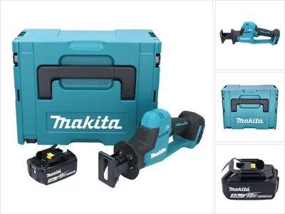Produktbild von Makita DJR 189 F1J Akku Reciprosäge Säbelsäge 18 V Brushless + 1x Akku 3,0 Ah + Makpac - ohne Ladegerät