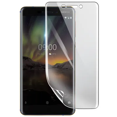 Obrázok produktu pre 3mk, hydrogélová ochrana displeja odolná proti nárazom a poškriabaniu pre Nokia 6.1, priehľadná