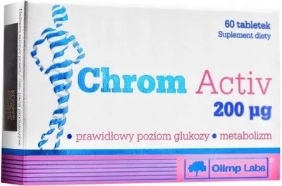 Productafbeelding van Olimp, Chrom Activ 200 mcg, 60 tabletten
