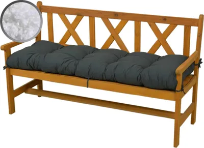 Produktbild von AMPO Bankauflage Bankkissen Sitzkissen Polser für Gartenbank Hollywoodschaukel 160 cm