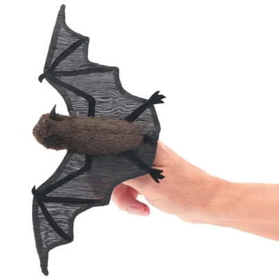 Produktbild von Folkmanis 8009 Fingerpuppe Fledermaus
