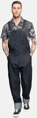Produktbild von King Kerosin Denim Latzhose - Workwear Dungaree W31 / L34