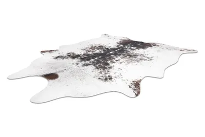Zdjęcie produktu dla Dywan Sztuczna Skóra Bydlęca, Krowa G5074-1 Biało-brązowa skórka wielokolorowy 100x150 cm