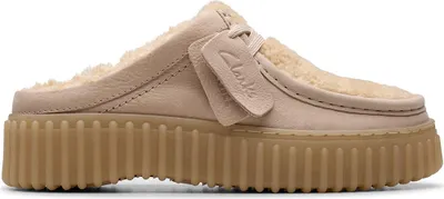 Produktbild von Clarks Torhill Mule 26183010 4, Warmfutter, Sandaletten in Beige für Damen, Größe 38