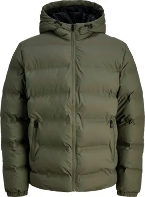Produktbild von Jack & Jones 12279239_1924_L, Puffer, Uni, Erwachsener, Reißverschluss, Polyester, Grün