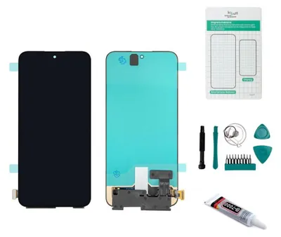Produktbild von Xiaomi 13 Ersatzdisplay Reparatur-Set für Smartphone, 6,28 Zoll, Schwarz