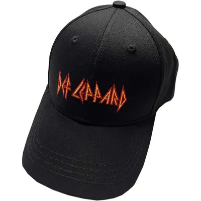 Obrázek produktu pro Def Leppard Text Logo Kšiltovka Black UNI