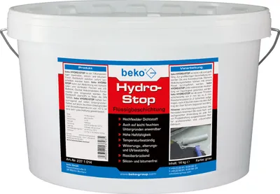 Produktbild von Hydro-Stop Flüssigbeschichtung 7 kg halbflüssig, im Eimer