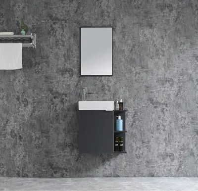 Produktbild von Badmöbel Set CLOUD Grau 55