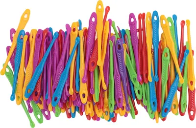 Immagine prodotto di 200 pezzi Cucchiaio per la pulizia delle orecchie multicolore Manico lungo ergonomico in plastica arrotondato -curette per cerume -strumenti per rimuovere il cerume