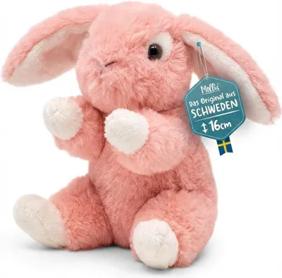 Produktbild von Weiches Plüschkaninchen, 17 cm, zum Kuscheln