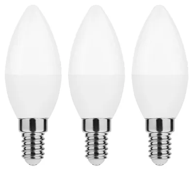 Produktbild von Modee LED-Kerzenlampe E14 C37 8,5W 806lm 4000K (3 St.)