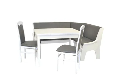 Produktbild von 4tlg. Eckbankgruppe 125x165 cm Schenkelmaß