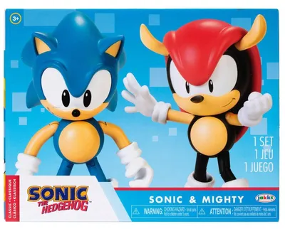 Obrázek produktu pro Sonic The Hedgehog Sonic & Mighty Sonic sada figurek 10cm