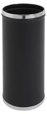 Schirmständer mit verchromten Rändern Schwarz, Chrom   VB 963300