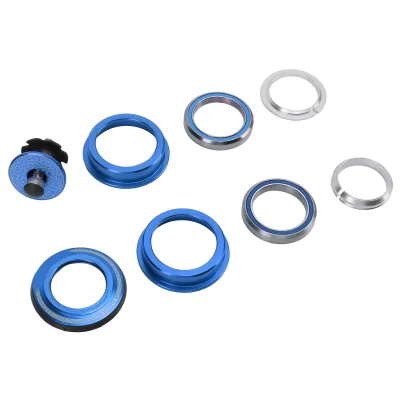 Productafbeelding van Fietsvoorvorklager, Mountainbike voorvorklager, Voorvorklager met dubbele lagers, Voorvorkstuurlager voor fiets, Fietsstuurlager, 44mm fietsvoorvorklager