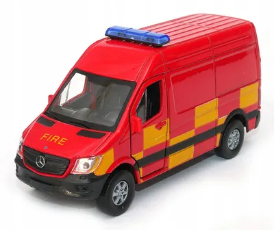 Produktbild von Welly Mercedes Sprinter Feuerwehr Modell 1:34