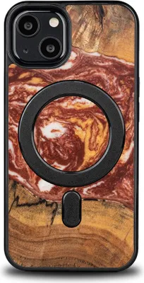 Produktbild von Bewood Einzigartige Hülle für iPhone 13 - Planeten - Mars mit MagSafe