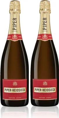 Produktbild von Piper Heidsieck 2er Set Cuvee Brut Champagner 2x 0,75l (12% Vol) Champagner- [Enthält Sulfite]