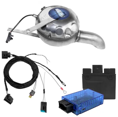 Für Audi A8 4H 4.2 TDI Original Kufatec Sound Booster Active Modul + Modul – Produktansicht