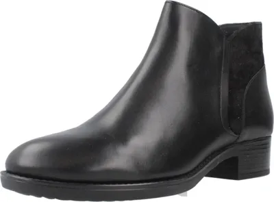 Produktbild von GEOX Stiefelette FELICITY, Glattleder, Schwarz, Damen