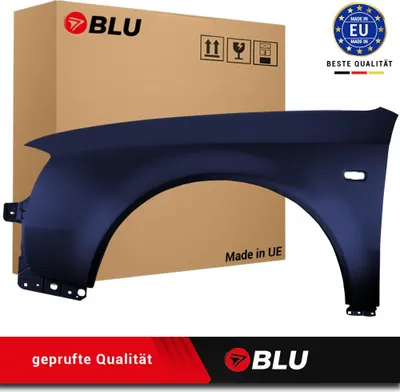 Image de BLU Aile Compatible avec Audi A6 C5 LIFT LY5K Gauche Blau BrilliantBlau | 2001-2005 | Avant | Peint| Prêt à Monter | Acier