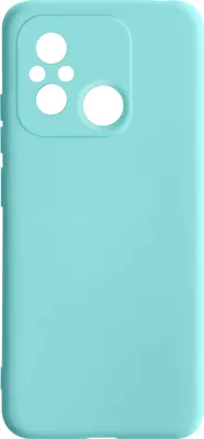 Produktbild von Avizar, Halbsteife Silikon Handyhülle für Xiaomi Redmi 12C, Soft Touch, Türkis