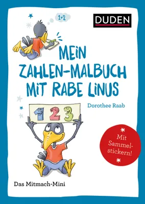 Produktbild von Mein Zahlen-Malbuch mit Rabe Linus