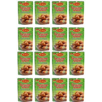 Produktbild von Titiz Zarte Maronen, Leicht Gesüßt  Vorteilspack 16 x 125 g, Vegan