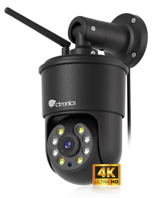 Obrázok produktu pre Vonkajšia bezpečnostná kamera v rozlíšení 4K, s automatickým sledovaním, detekciou osôb/vozidiel/zvierat pomocou umelej inteligencie