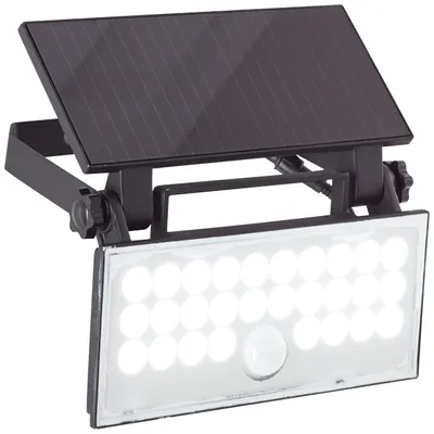 Produktbild von LED Außenwandlampe, Solar, Bewegungsmelder, schwenkbar, 1000 lm
