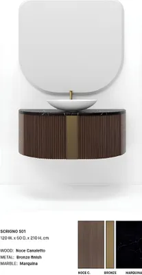 Immagine prodotto di Mobile da bagno Marrone Mobili da bagno Scaffale Mobile da bagno Scaffali di legno Mobili