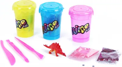 Obrázek produktu pro Sada na výrobu slizu se zvířátkem a třpytkami