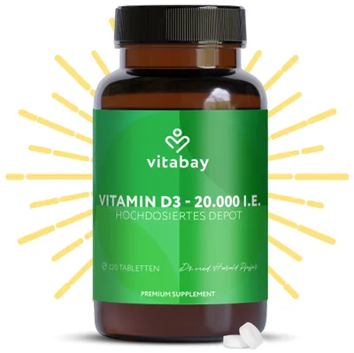 Produktbild von Vitamin D3 Depot, 120 St TAB